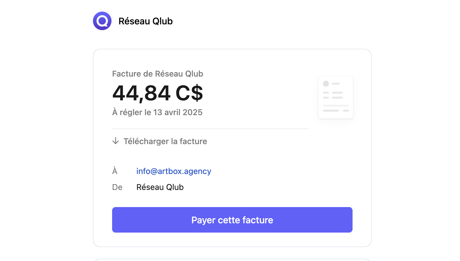 Création de compte Qlub+